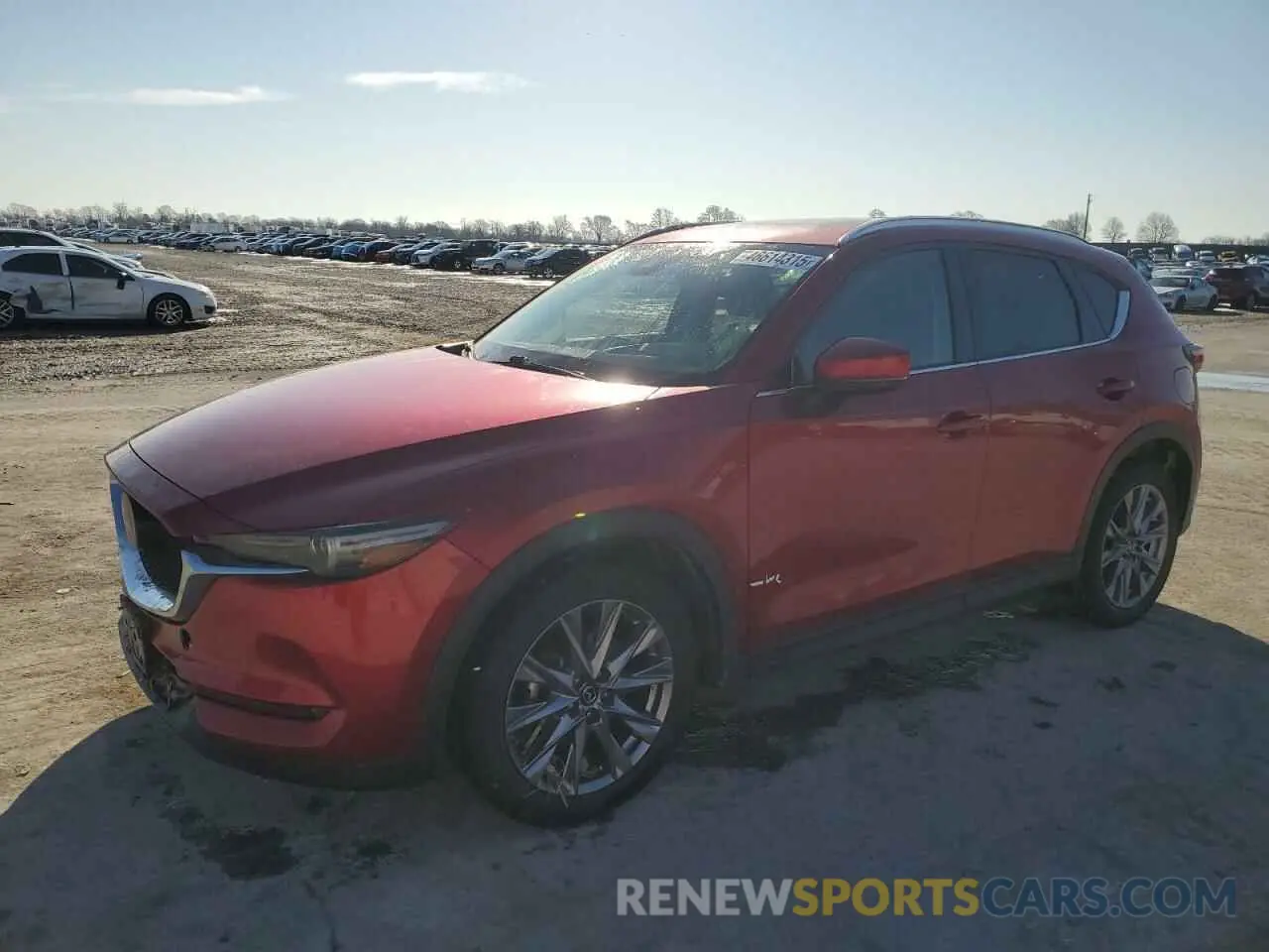 1 Photograph of a damaged car JM3KFBDM0K1566521 MAZDA CX-5 2019