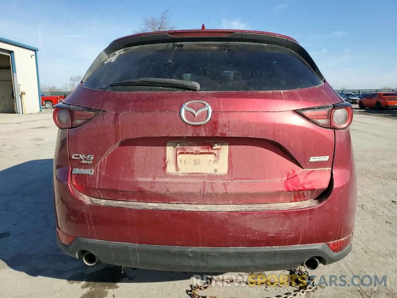 6 Photograph of a damaged car JM3KFBDM0K1566521 MAZDA CX-5 2019