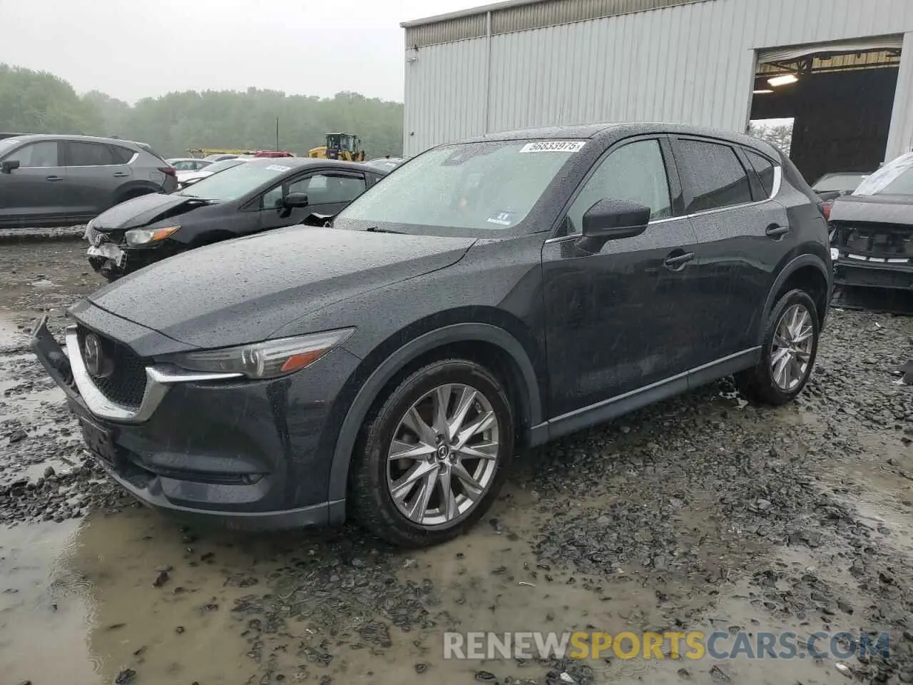 1 Photograph of a damaged car JM3KFBDM0K1575445 MAZDA CX-5 2019