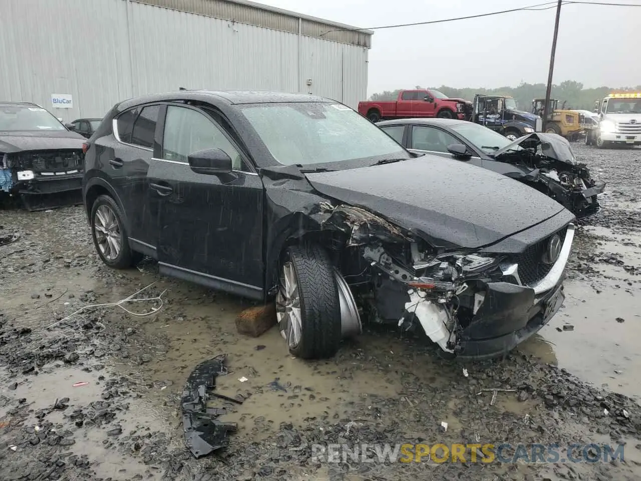 4 Photograph of a damaged car JM3KFBDM0K1575445 MAZDA CX-5 2019