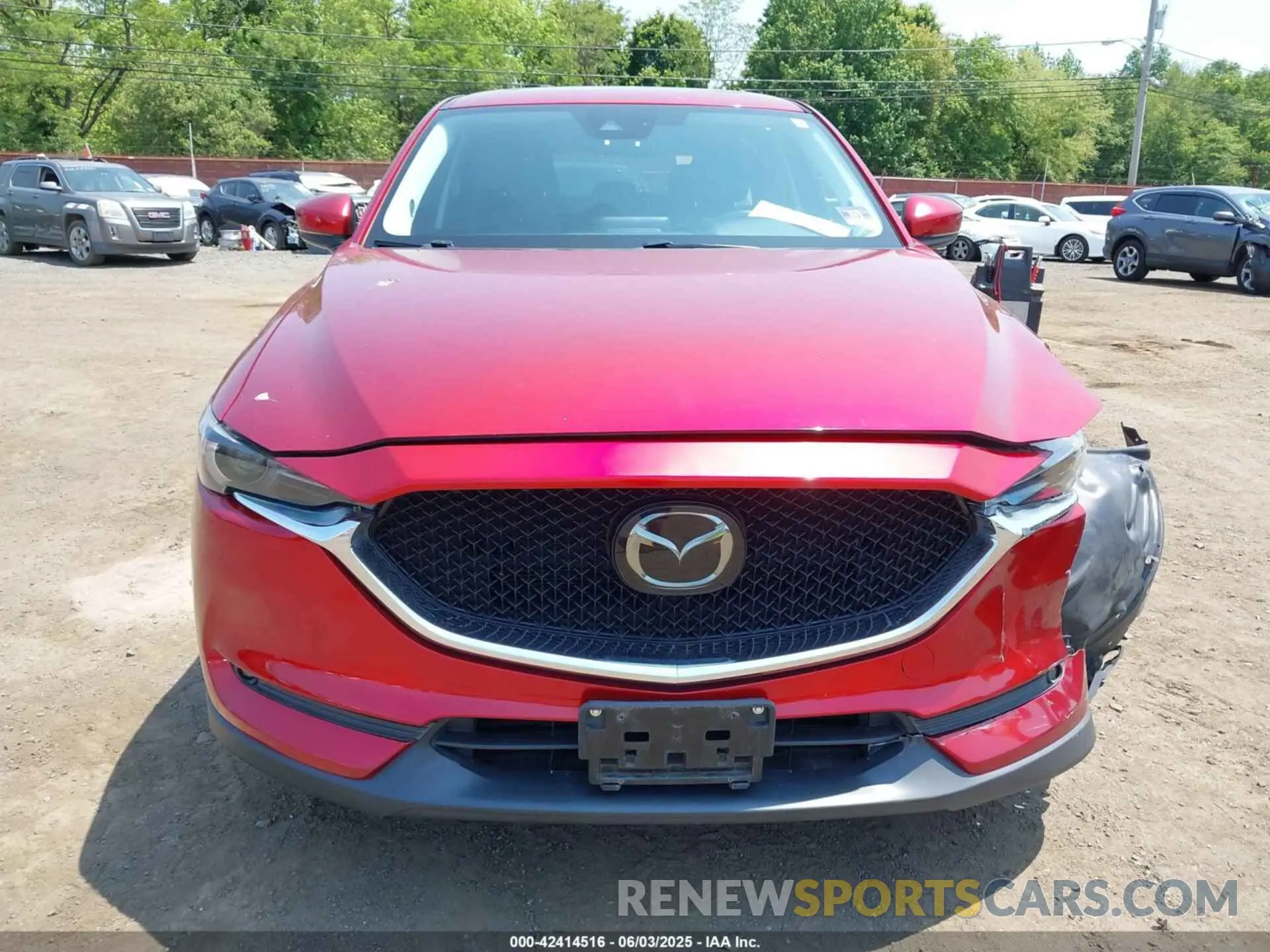 12 Photograph of a damaged car JM3KFBDM0K1633103 MAZDA CX-5 2019