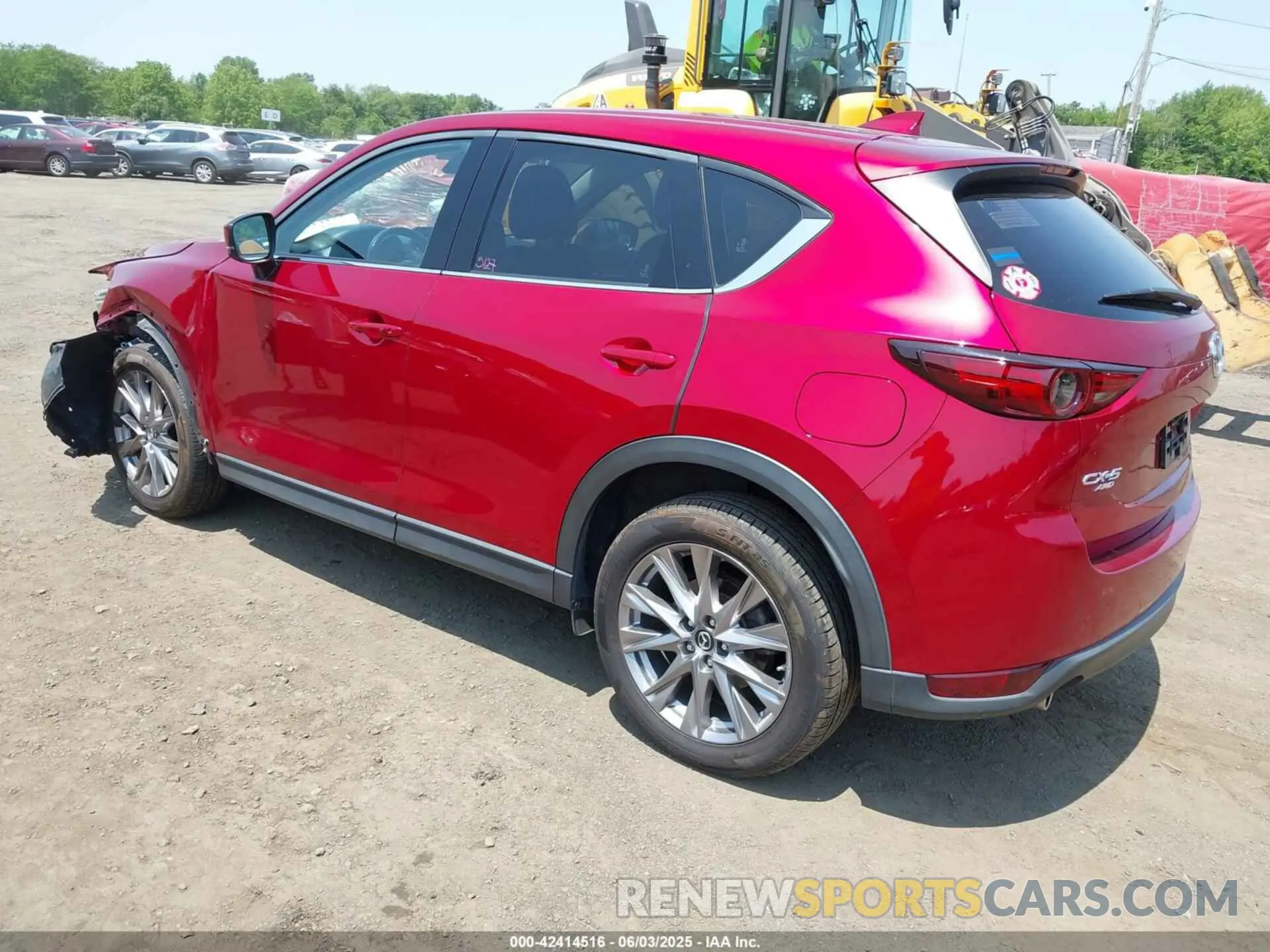 3 Photograph of a damaged car JM3KFBDM0K1633103 MAZDA CX-5 2019