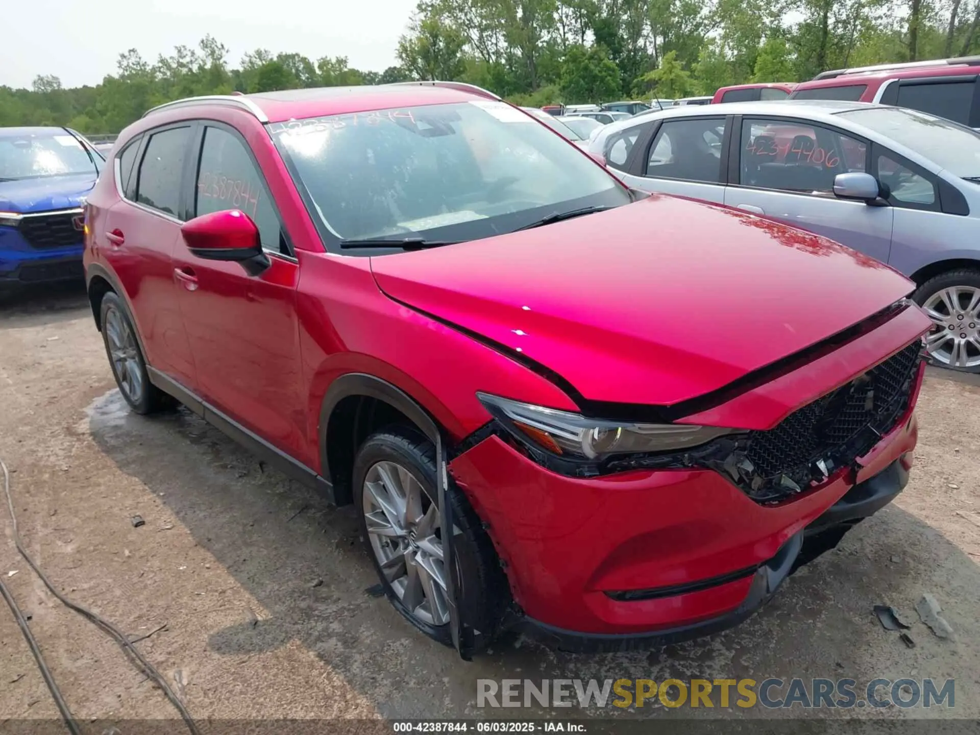 1 Photograph of a damaged car JM3KFBDM1K0531993 MAZDA CX-5 2019