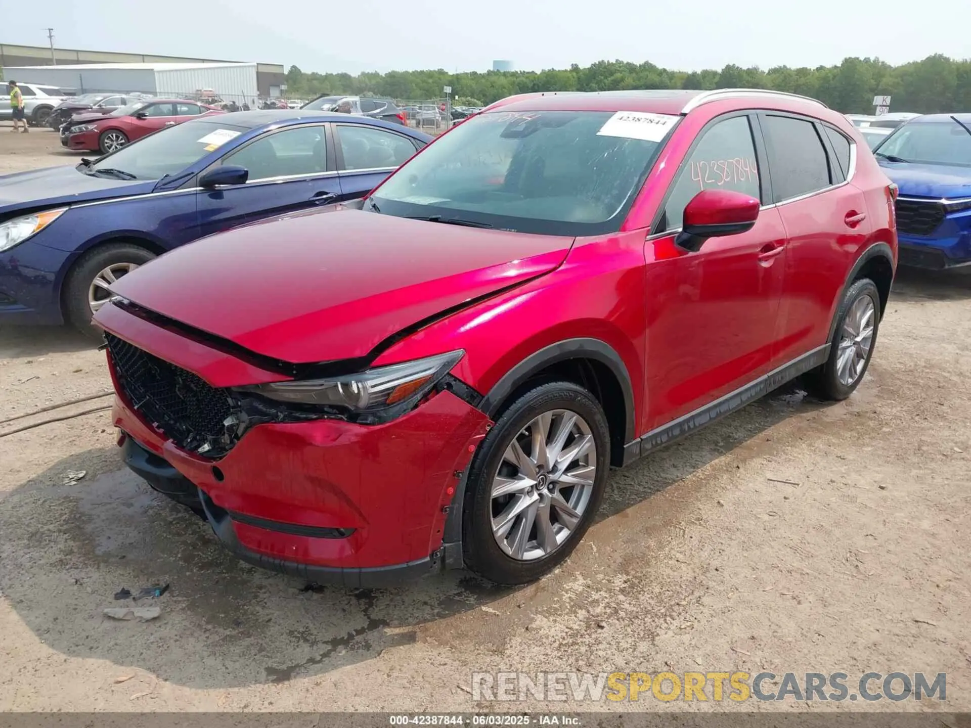 2 Photograph of a damaged car JM3KFBDM1K0531993 MAZDA CX-5 2019