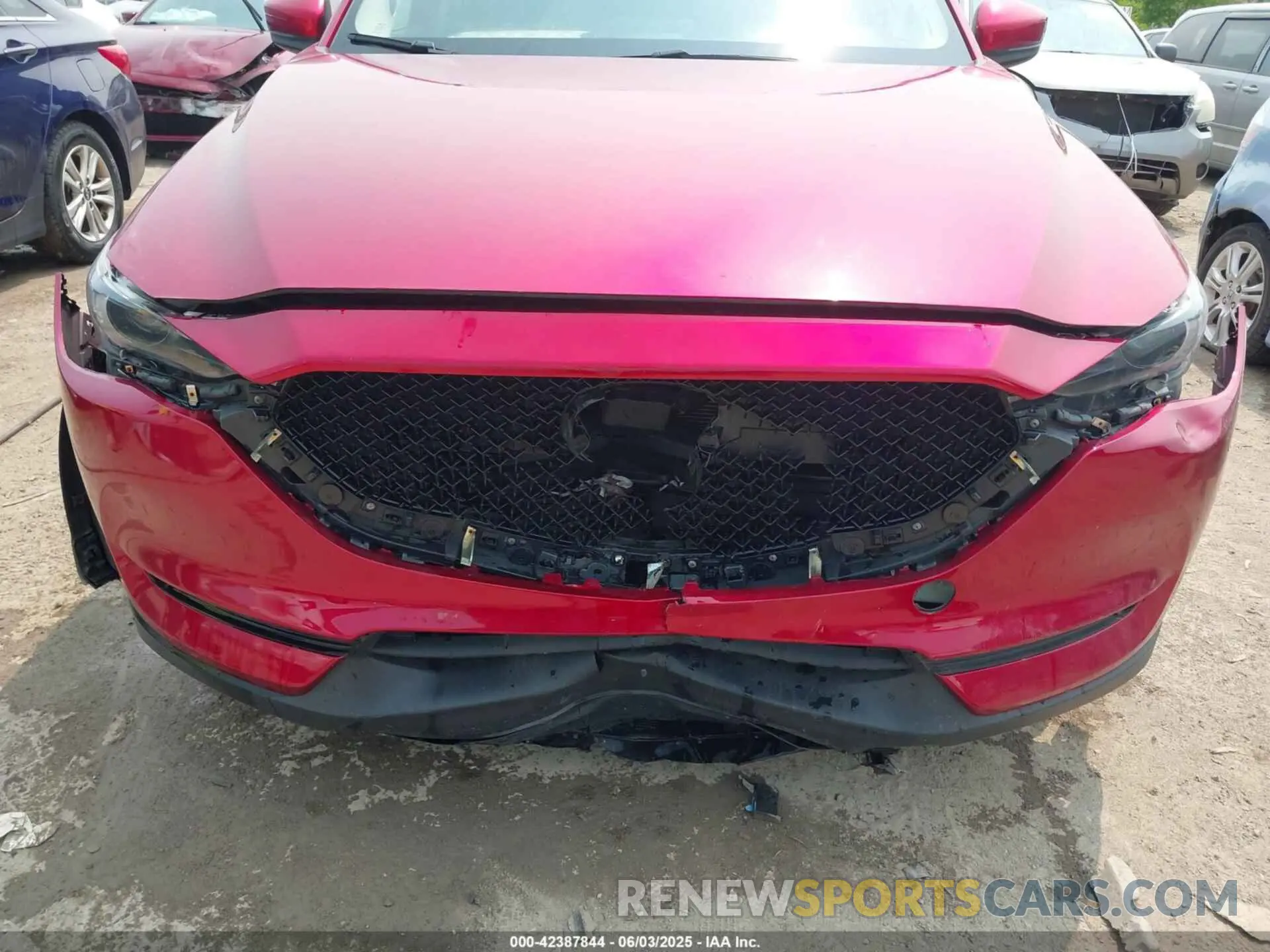 6 Photograph of a damaged car JM3KFBDM1K0531993 MAZDA CX-5 2019