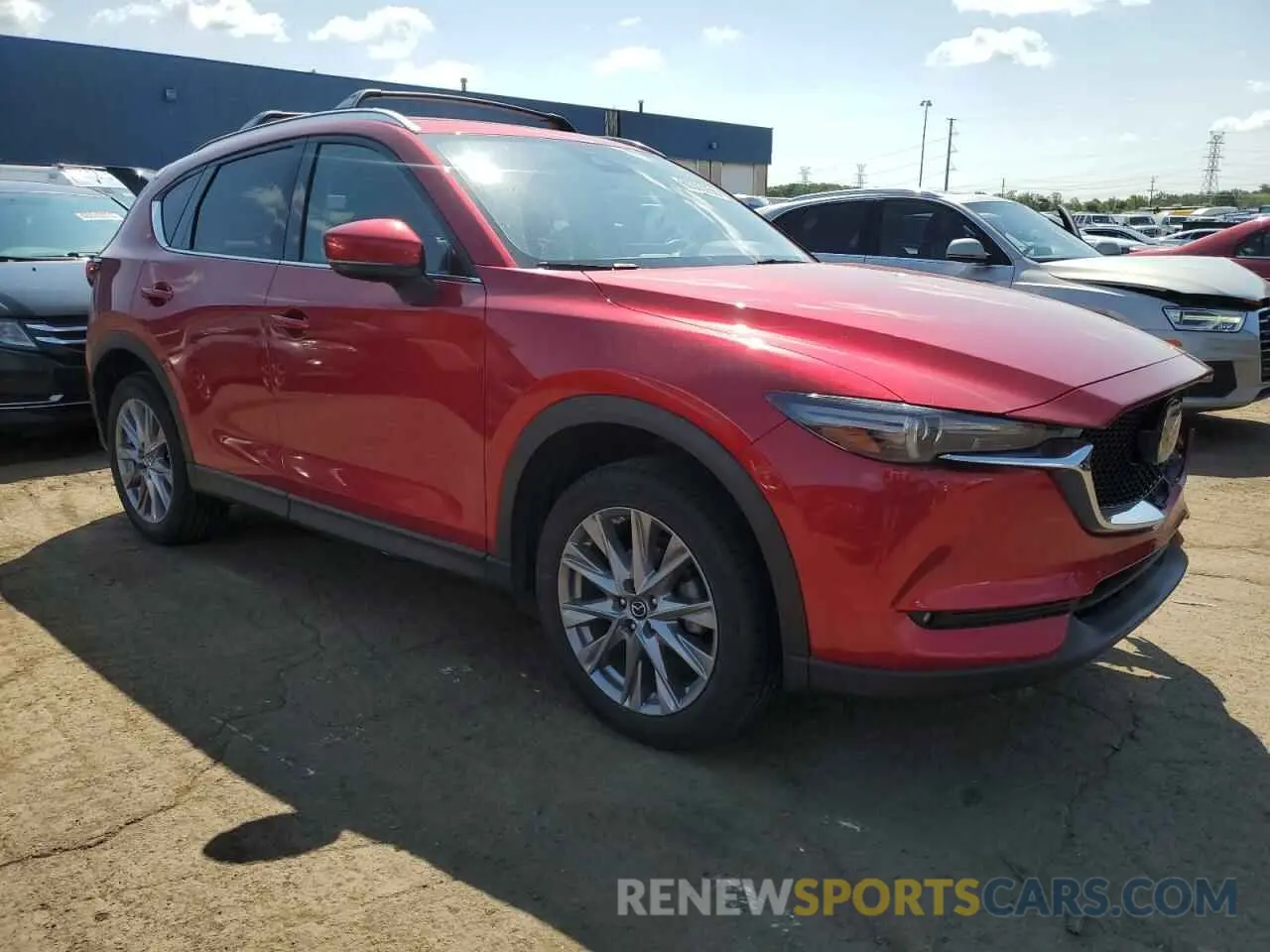 4 Photograph of a damaged car JM3KFBDM1K0677360 MAZDA CX-5 2019