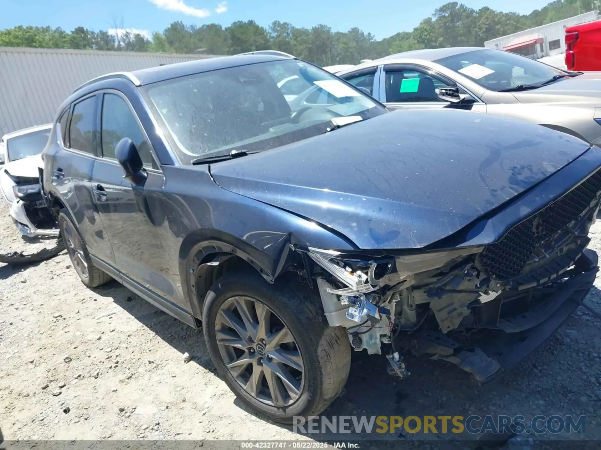 1 Photograph of a damaged car JM3KFBDM1K1507901 MAZDA CX-5 2019