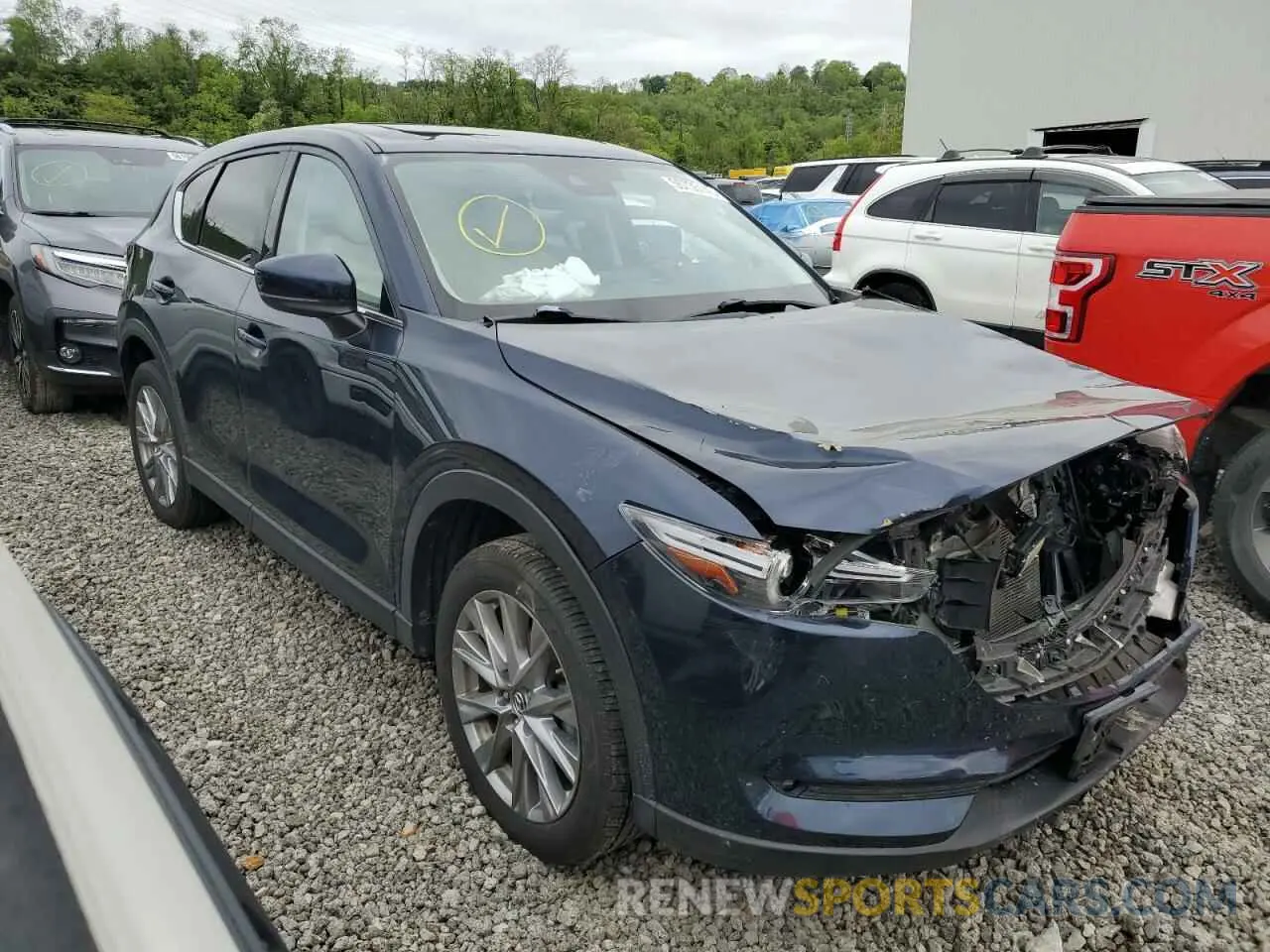4 Photograph of a damaged car JM3KFBDM2K0521828 MAZDA CX-5 2019