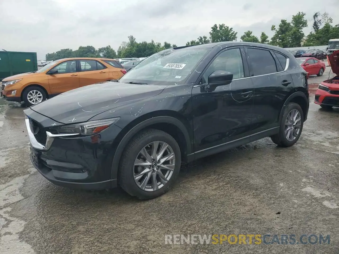 1 Photograph of a damaged car JM3KFBDM2K0673897 MAZDA CX-5 2019