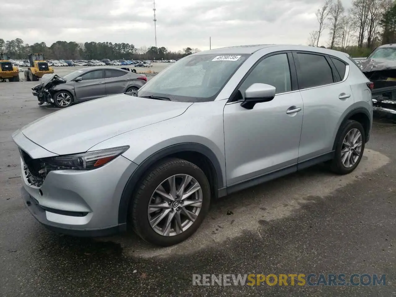 1 Photograph of a damaged car JM3KFBDM3K0608041 MAZDA CX-5 2019