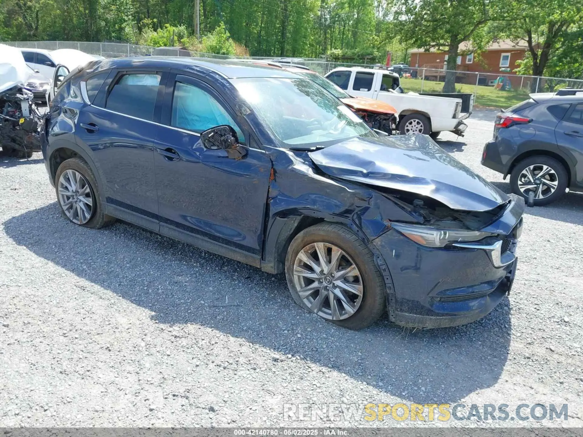 1 Photograph of a damaged car JM3KFBDM3K0698713 MAZDA CX-5 2019