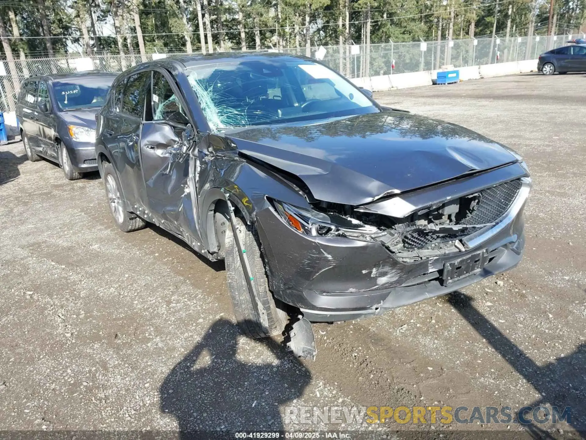 6 Photograph of a damaged car JM3KFBDM3K1677208 MAZDA CX-5 2019
