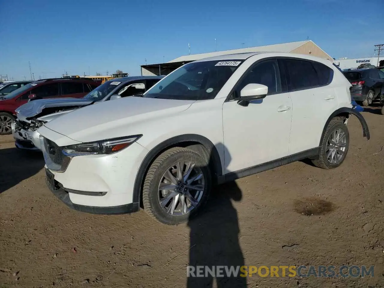 1 Photograph of a damaged car JM3KFBDM5K0537425 MAZDA CX-5 2019