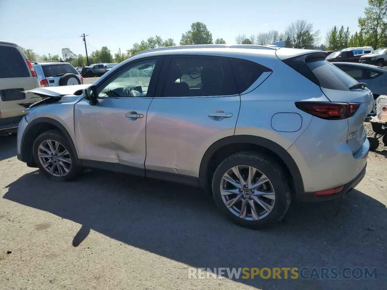 2 Photograph of a damaged car JM3KFBDM5K0613953 MAZDA CX-5 2019