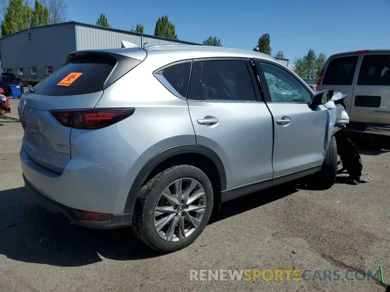 3 Photograph of a damaged car JM3KFBDM5K0613953 MAZDA CX-5 2019