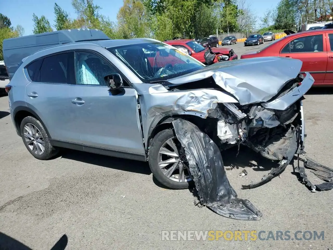 4 Photograph of a damaged car JM3KFBDM5K0613953 MAZDA CX-5 2019