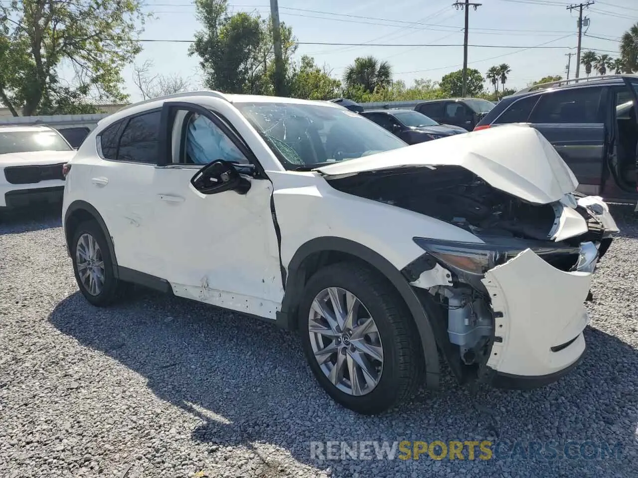 4 Photograph of a damaged car JM3KFBDM5K0648427 MAZDA CX-5 2019