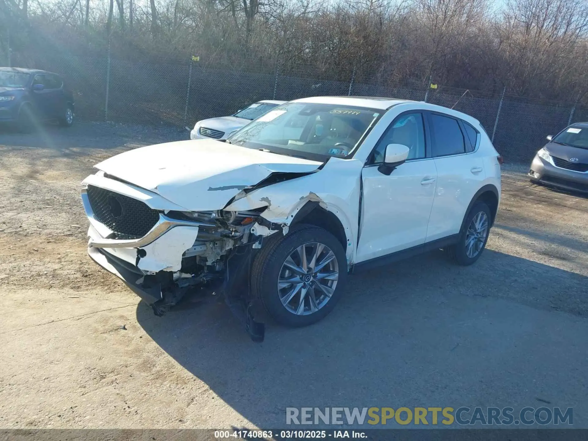 2 Photograph of a damaged car JM3KFBDM6K0557974 MAZDA CX-5 2019