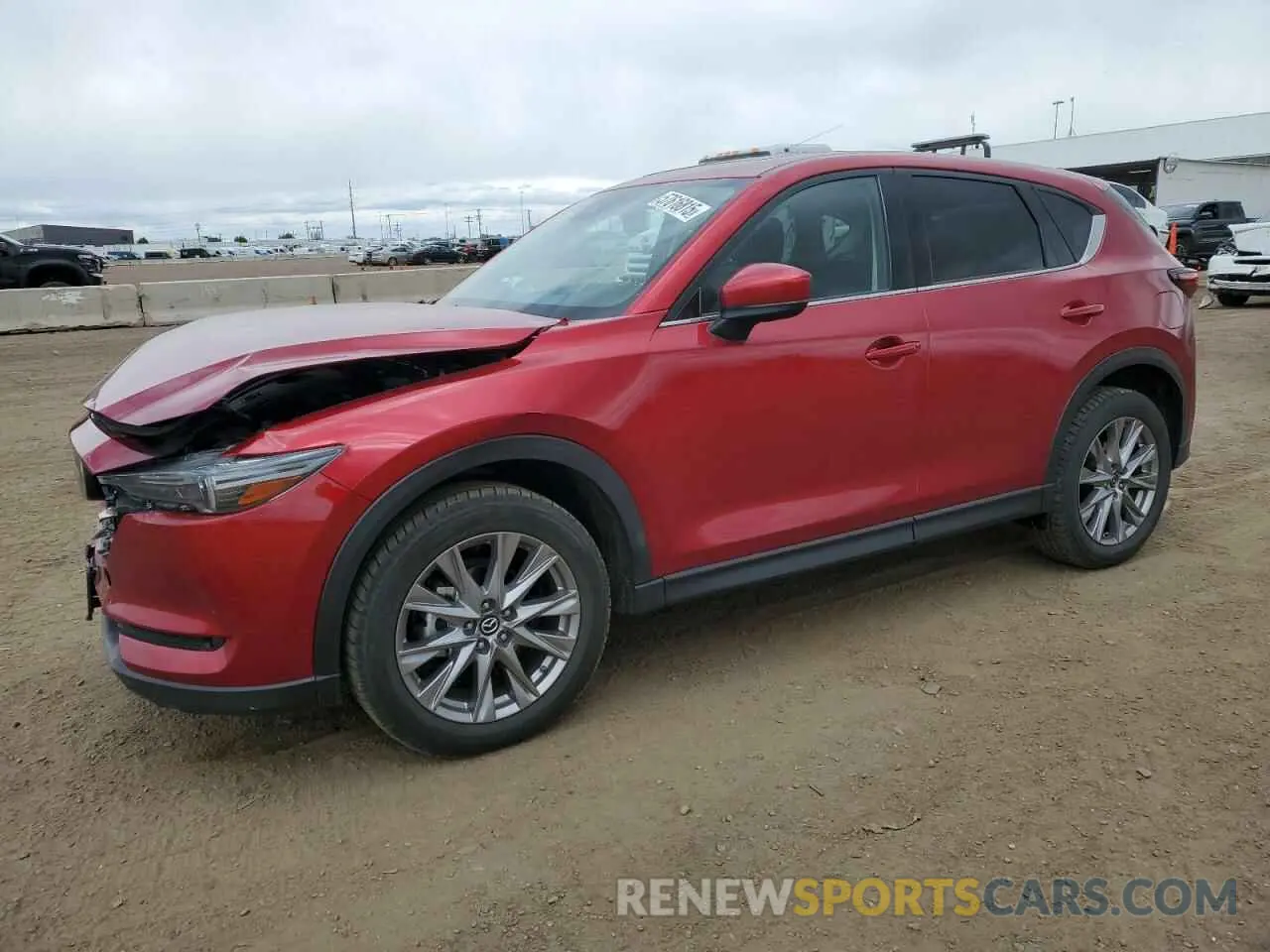 1 Photograph of a damaged car JM3KFBDM6K1517419 MAZDA CX-5 2019