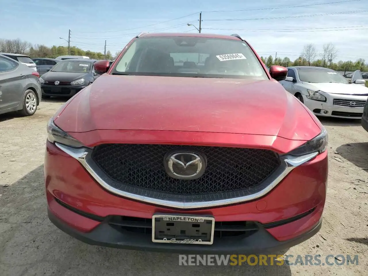 5 Photograph of a damaged car JM3KFBDM6K1664419 MAZDA CX-5 2019