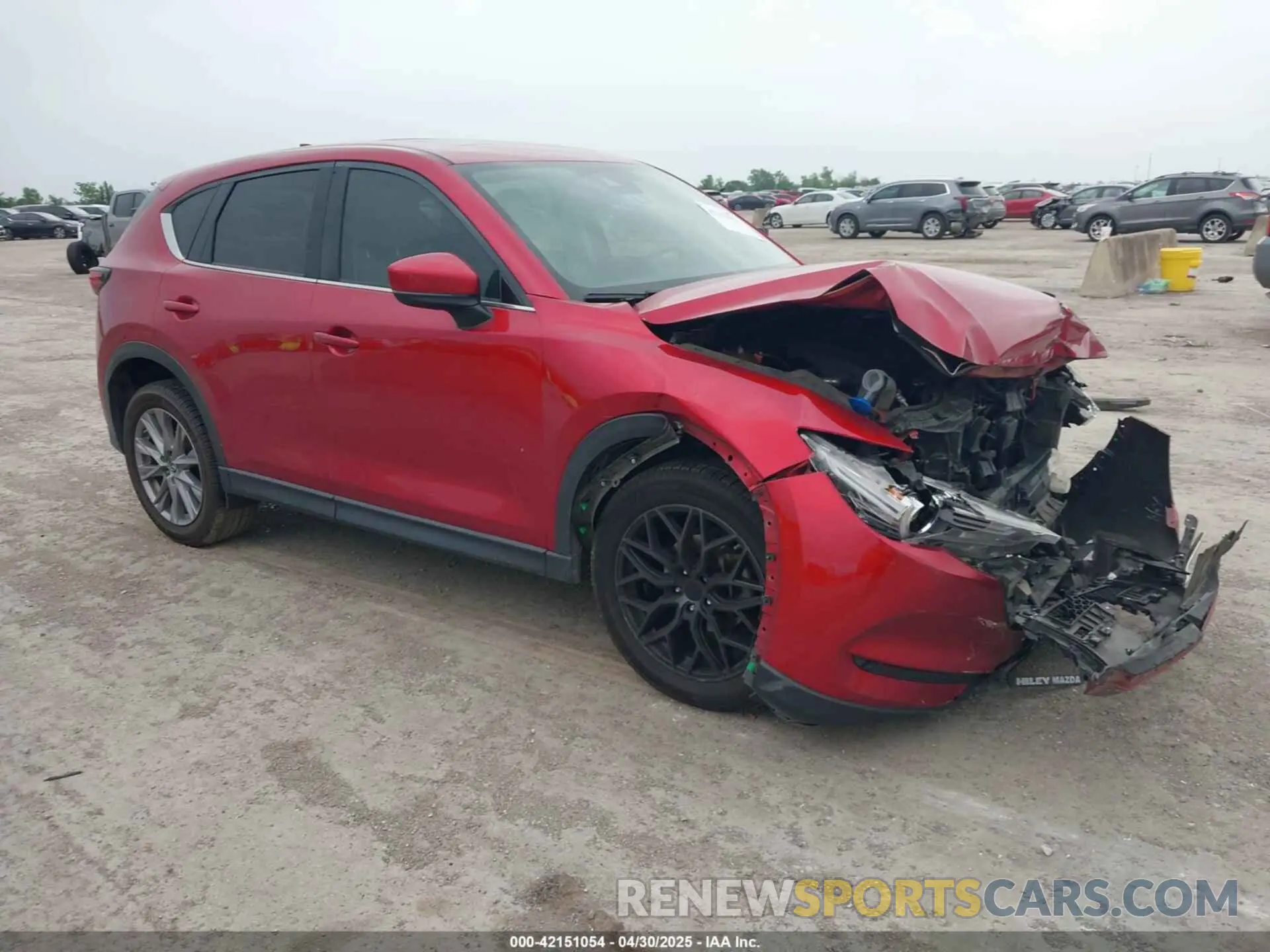 1 Photograph of a damaged car JM3KFBDM7K0503874 MAZDA CX-5 2019