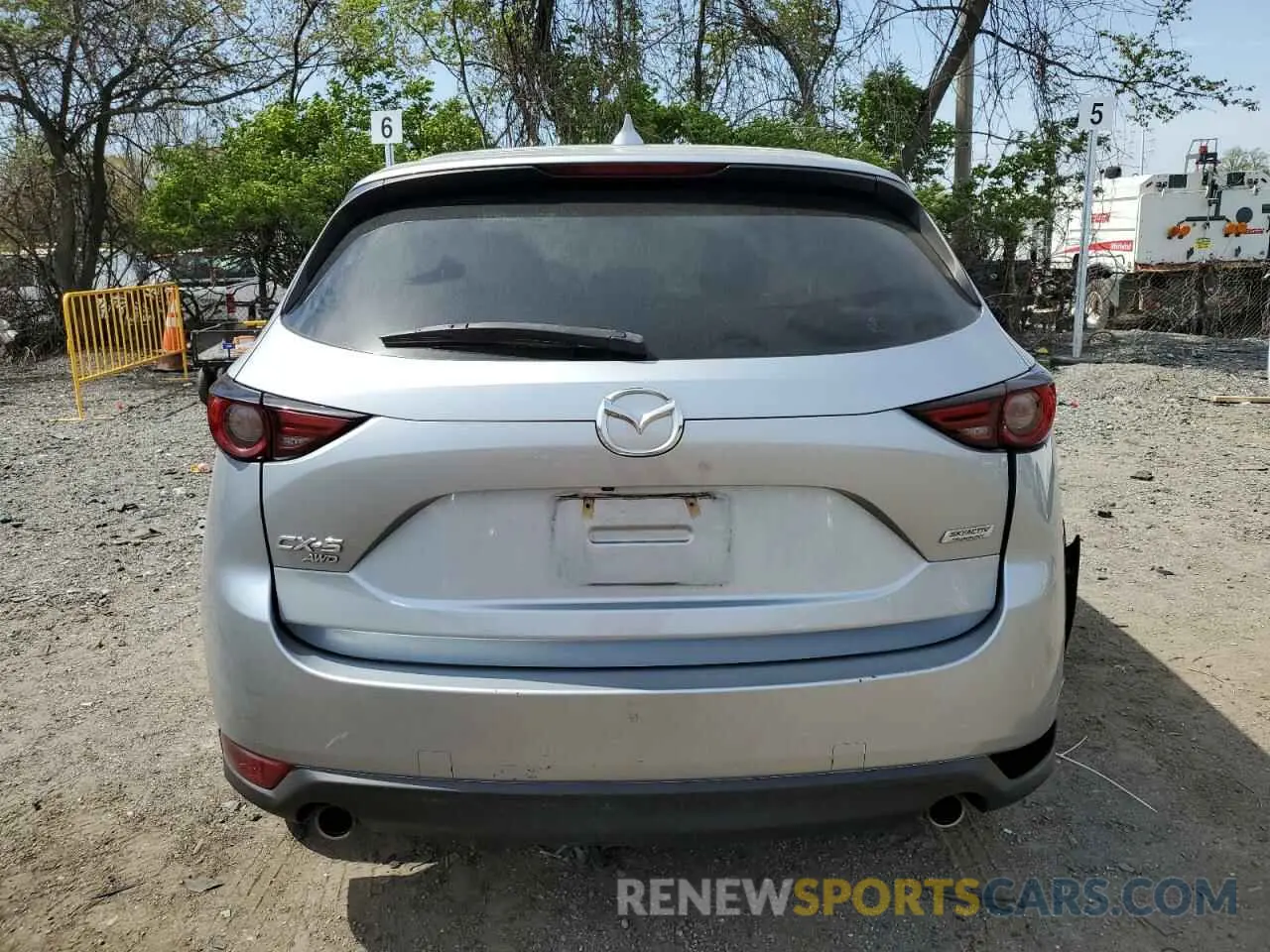 6 Photograph of a damaged car JM3KFBDM7K0609077 MAZDA CX-5 2019