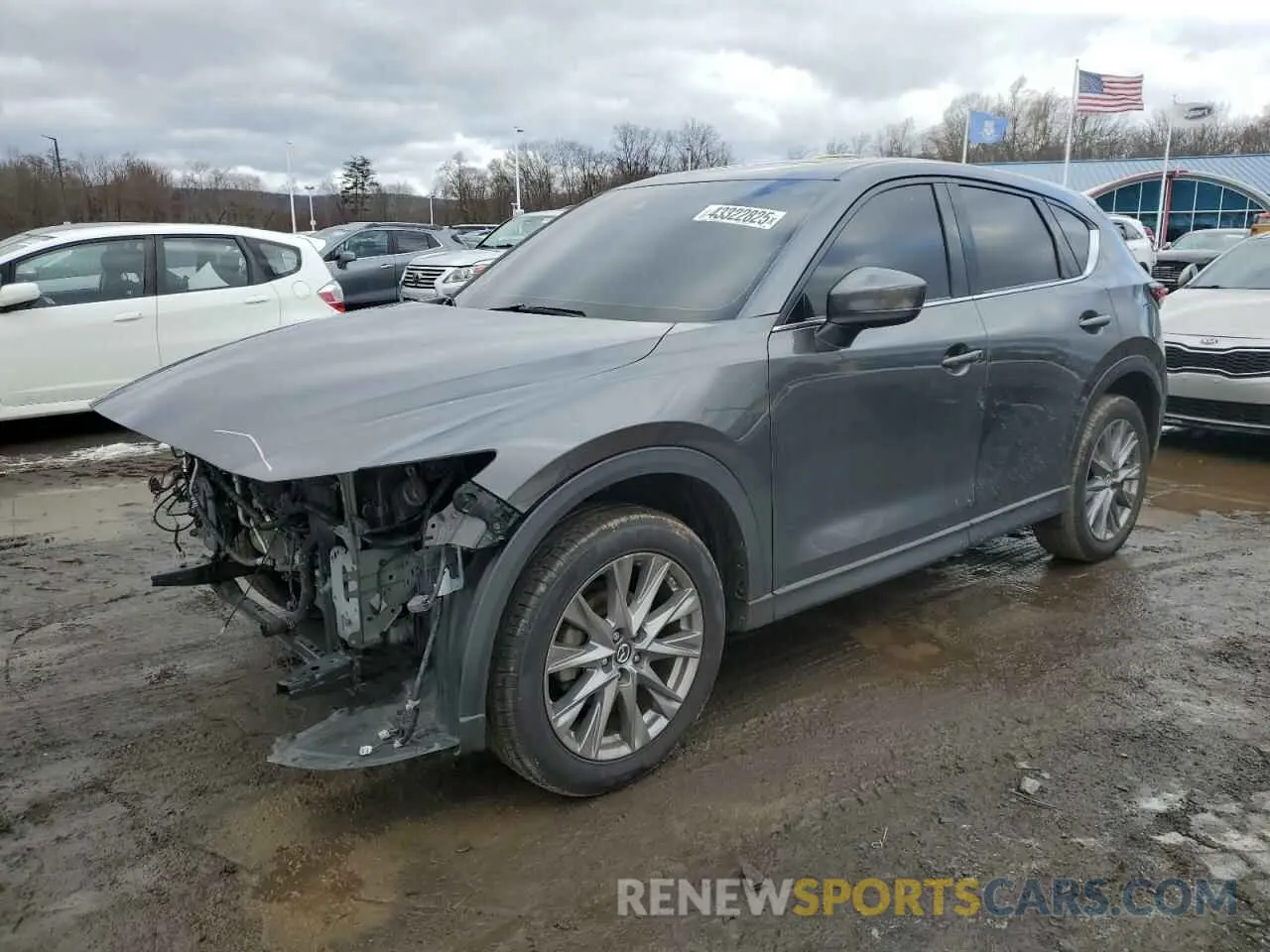 1 Photograph of a damaged car JM3KFBDM7K0668842 MAZDA CX-5 2019