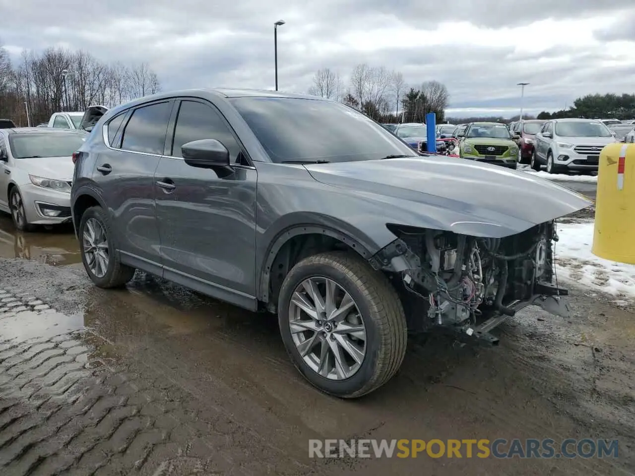4 Photograph of a damaged car JM3KFBDM7K0668842 MAZDA CX-5 2019