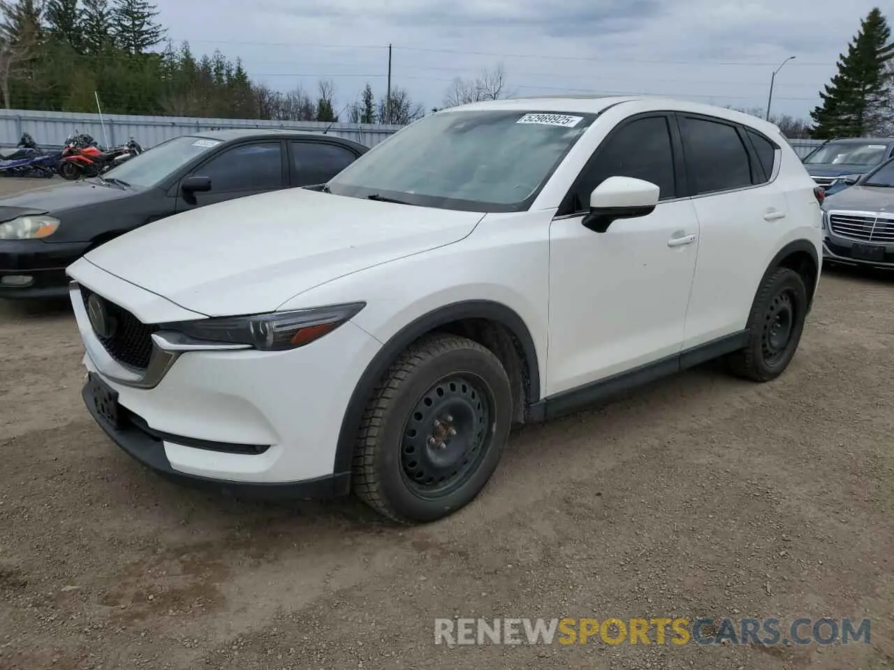 1 Photograph of a damaged car JM3KFBDM7K1548453 MAZDA CX-5 2019