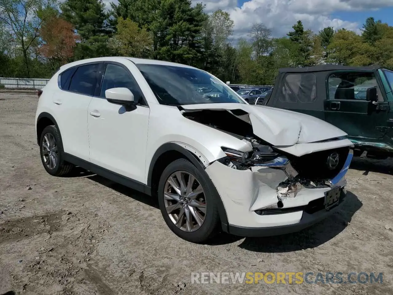 4 Photograph of a damaged car JM3KFBDM7K1699602 MAZDA CX-5 2019