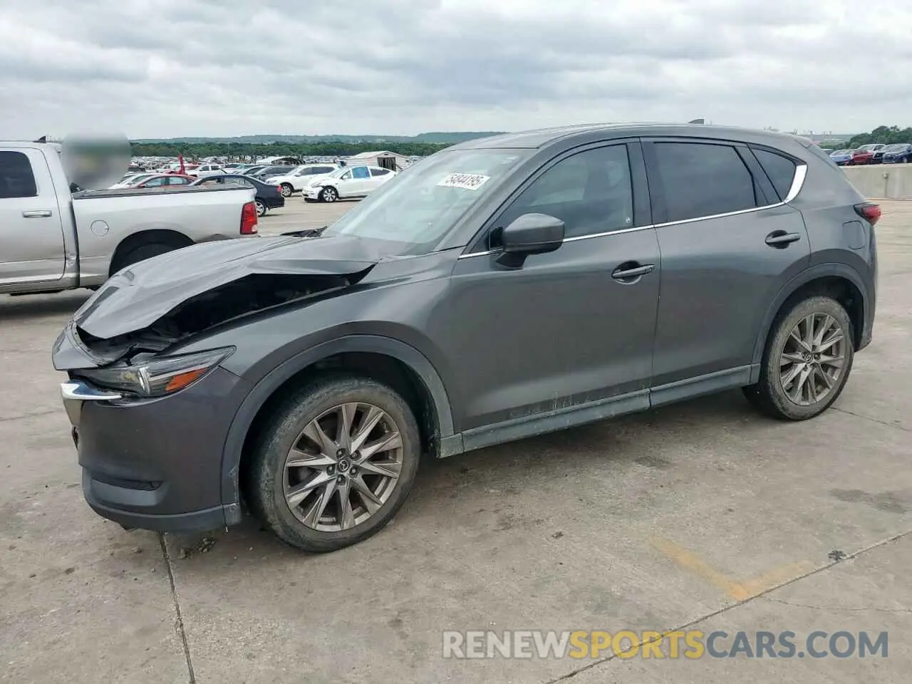 1 Photograph of a damaged car JM3KFBDM8K0506380 MAZDA CX-5 2019
