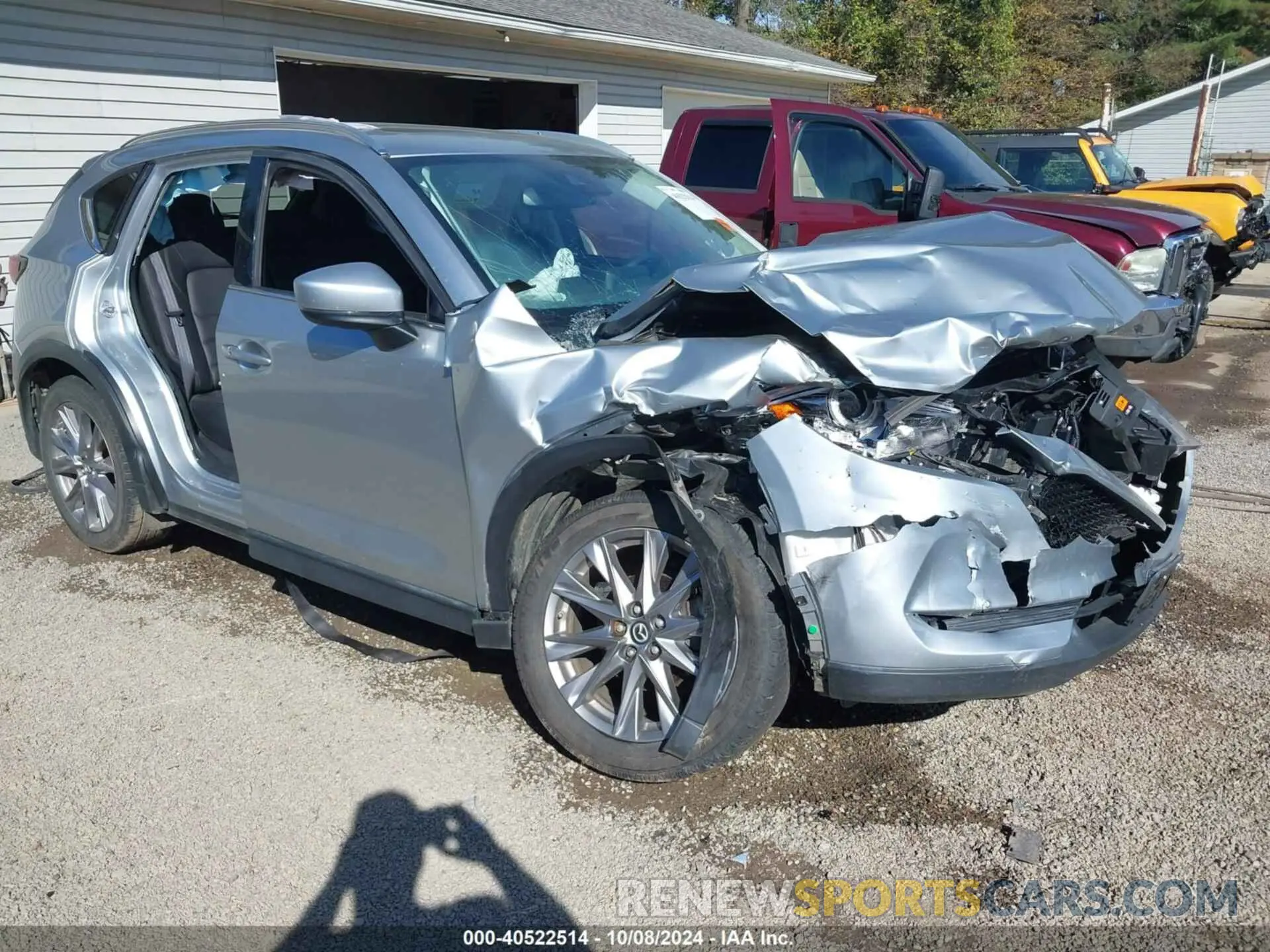 1 Photograph of a damaged car JM3KFBDM8K0536964 MAZDA CX-5 2019