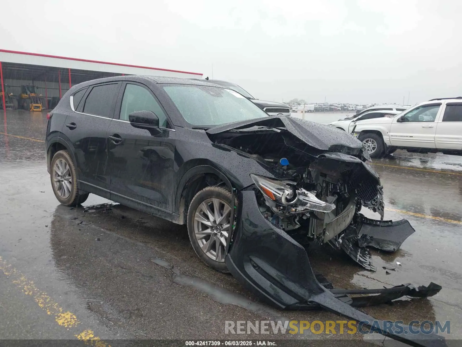 1 Photograph of a damaged car JM3KFBDM8K0550394 MAZDA CX-5 2019