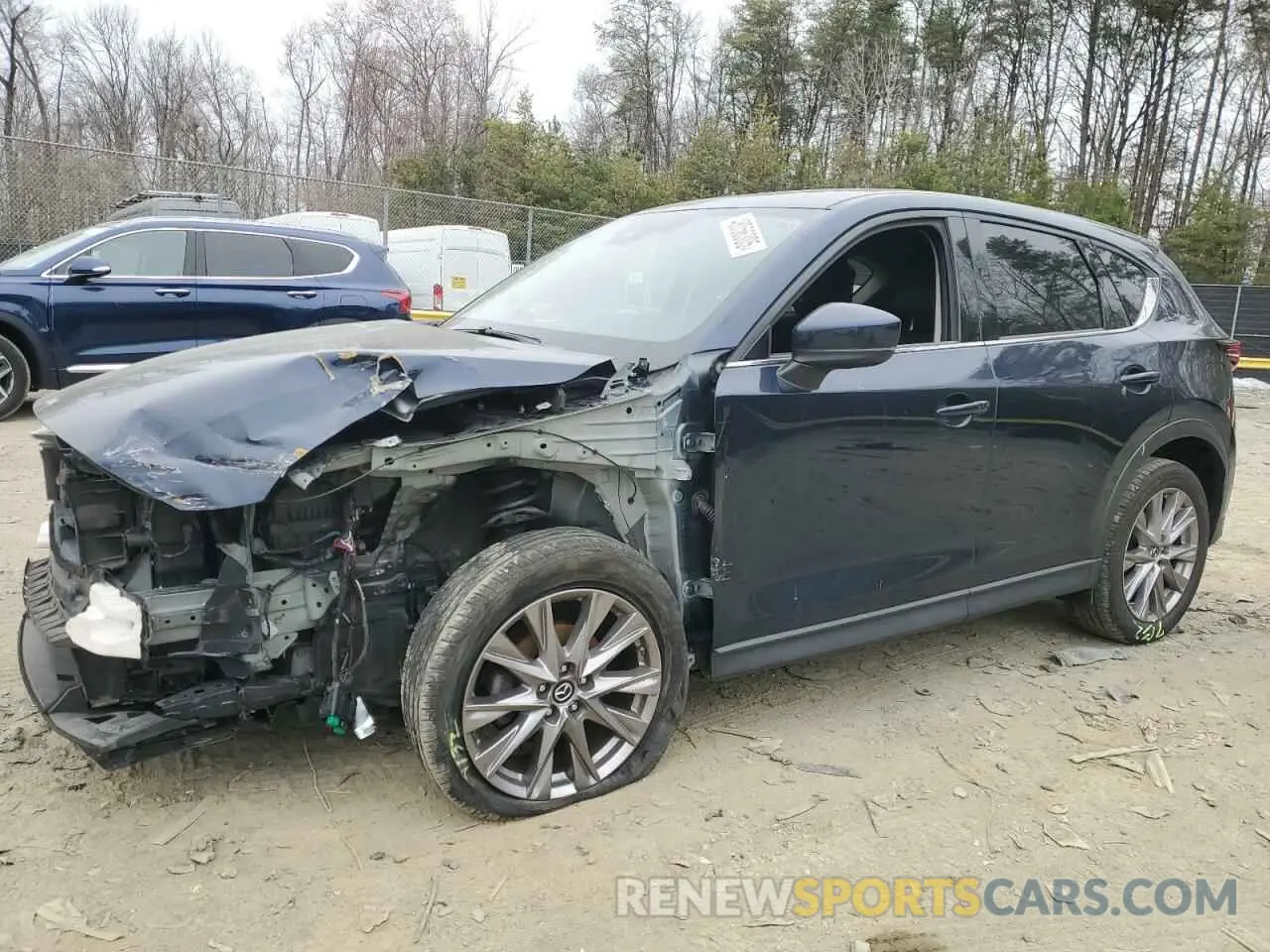 1 Photograph of a damaged car JM3KFBDM8K0609976 MAZDA CX-5 2019