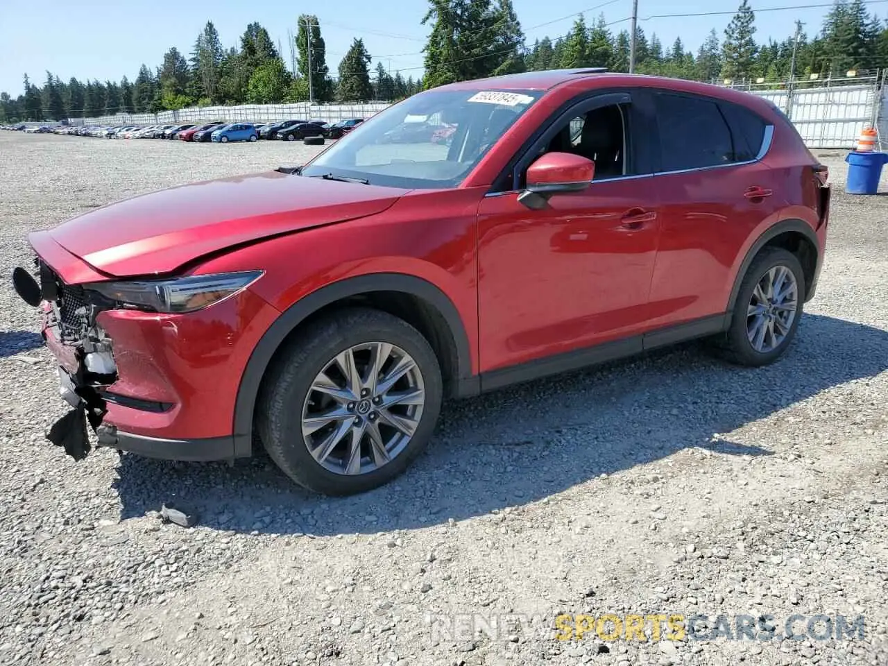 1 Photograph of a damaged car JM3KFBDM9K0524208 MAZDA CX-5 2019