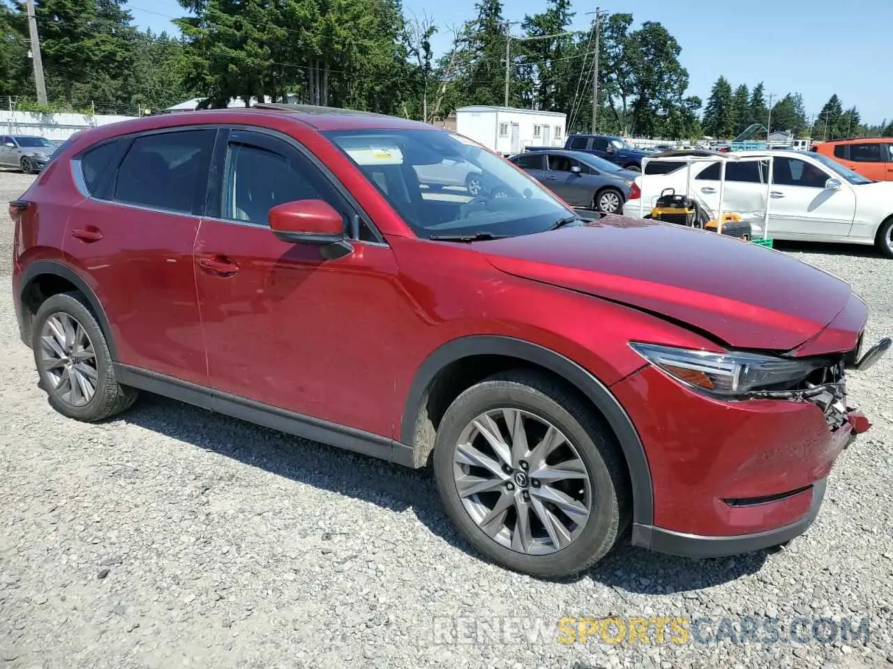 4 Photograph of a damaged car JM3KFBDM9K0524208 MAZDA CX-5 2019