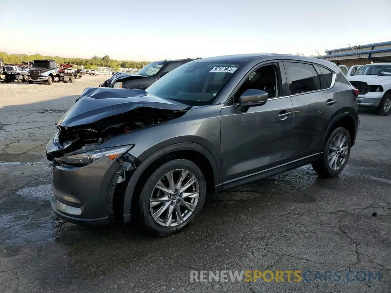 1 Photograph of a damaged car JM3KFBDM9K0676795 MAZDA CX-5 2019