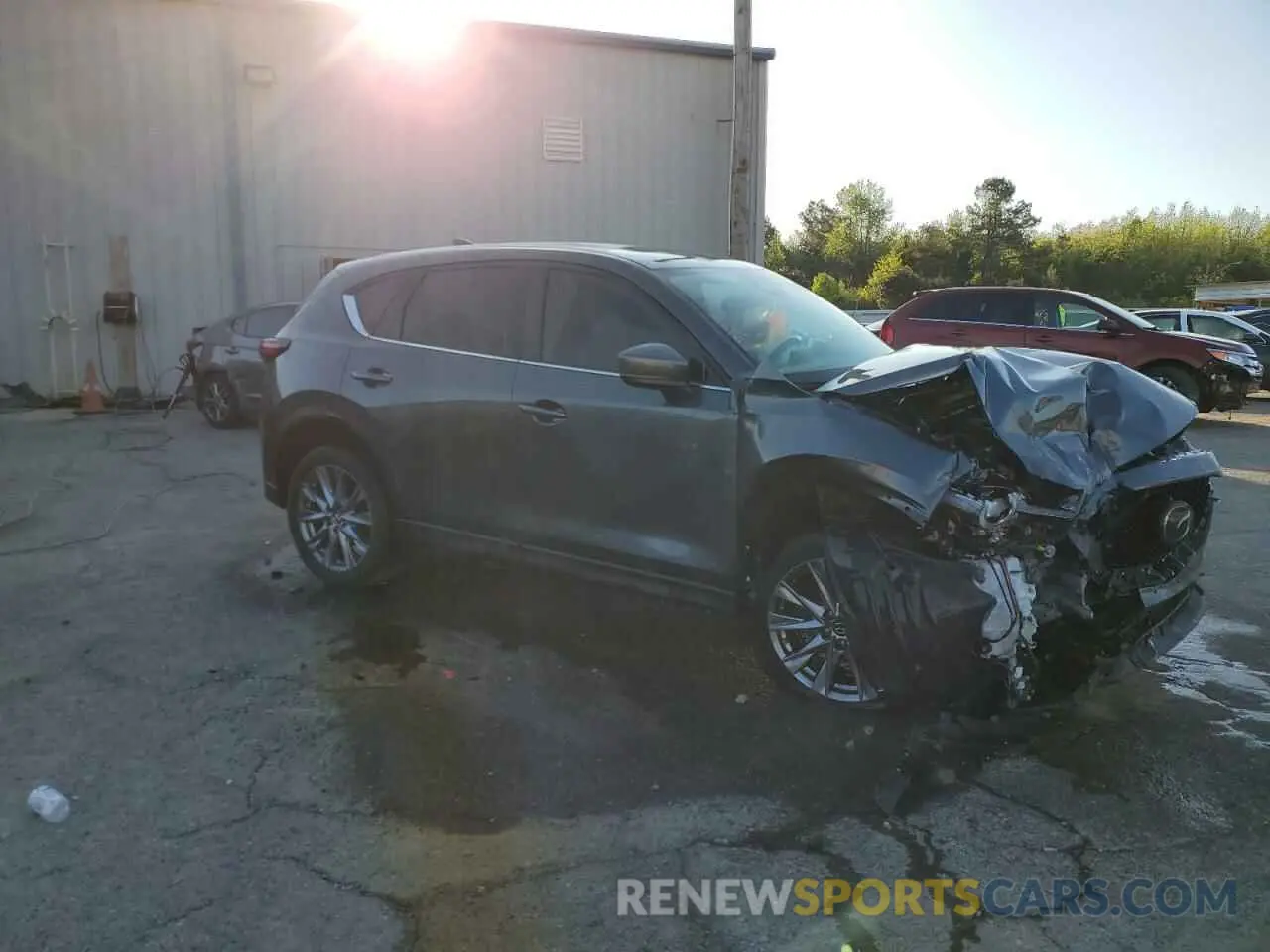 4 Photograph of a damaged car JM3KFBDM9K0676795 MAZDA CX-5 2019