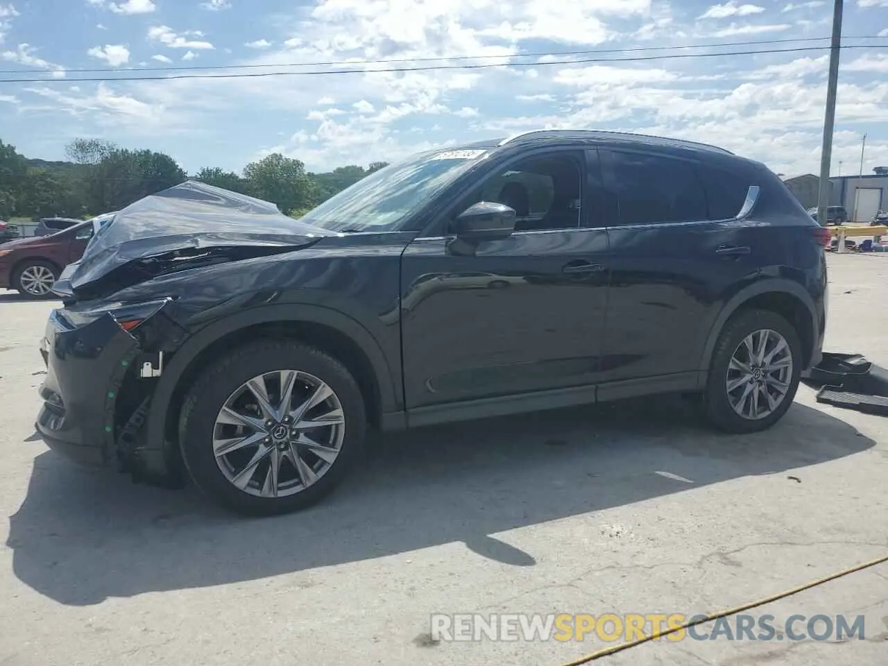 1 Photograph of a damaged car JM3KFBDM9K1648893 MAZDA CX-5 2019