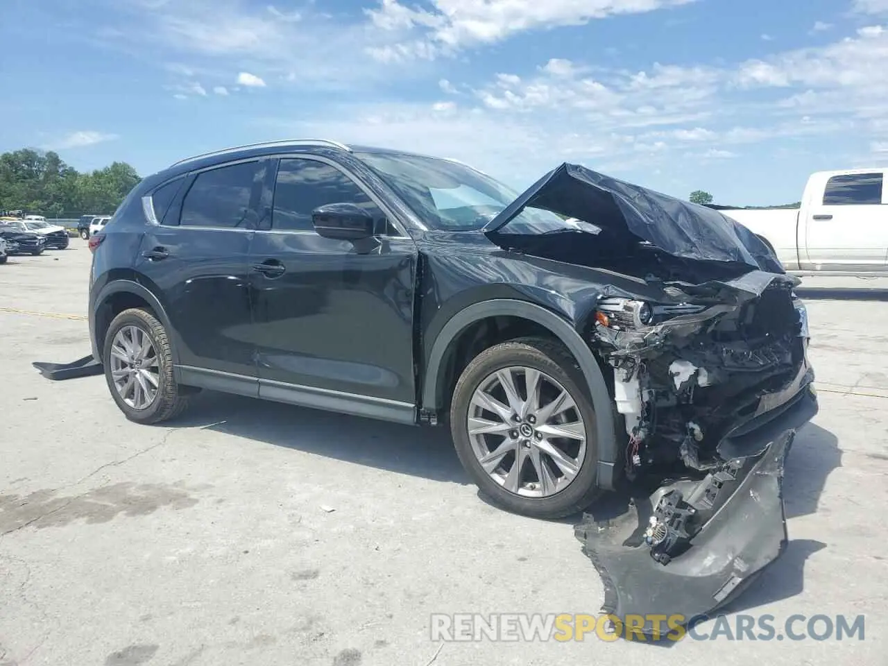 4 Photograph of a damaged car JM3KFBDM9K1648893 MAZDA CX-5 2019