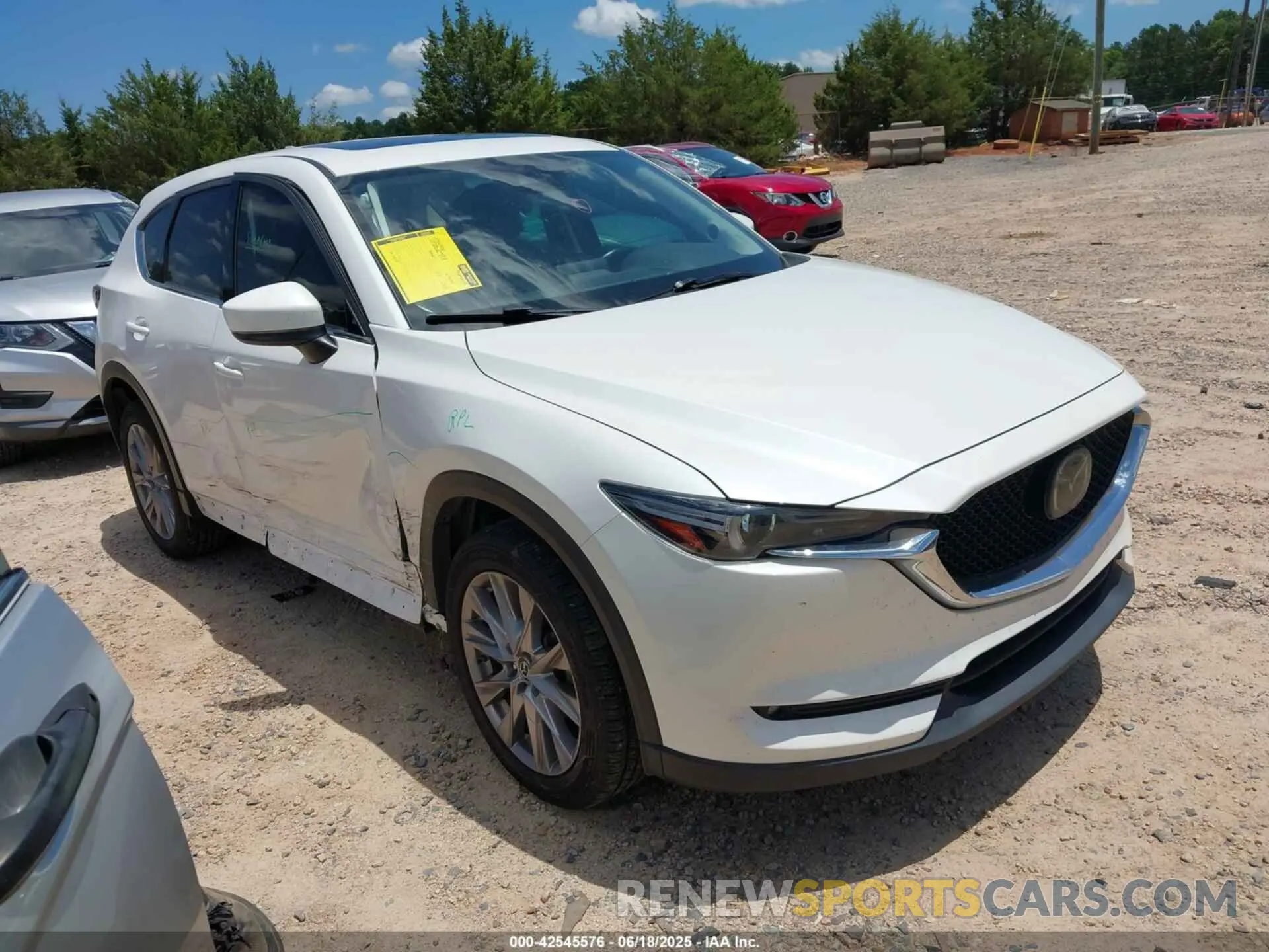 1 Photograph of a damaged car JM3KFBDM9K1675852 MAZDA CX-5 2019