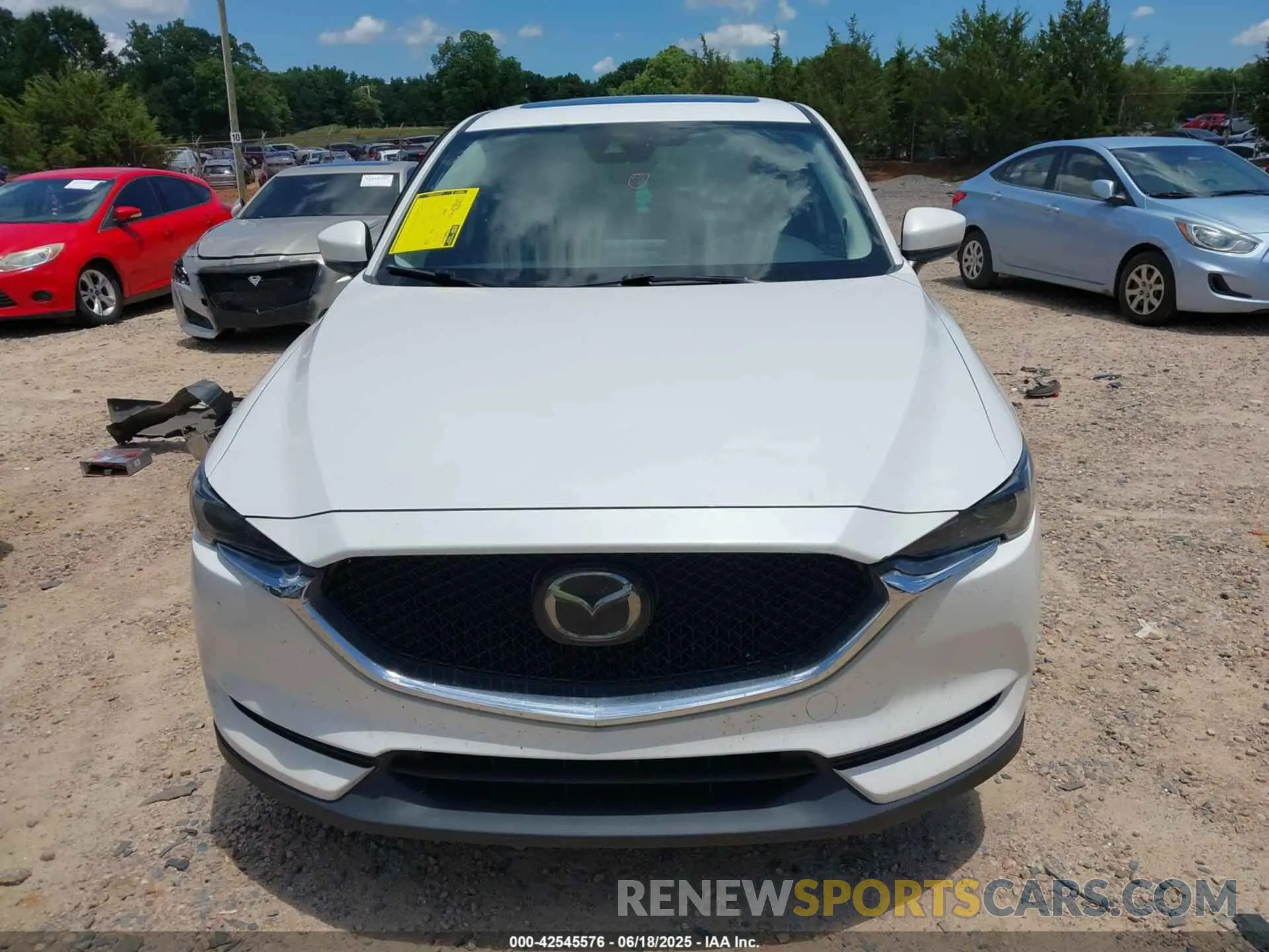 12 Photograph of a damaged car JM3KFBDM9K1675852 MAZDA CX-5 2019