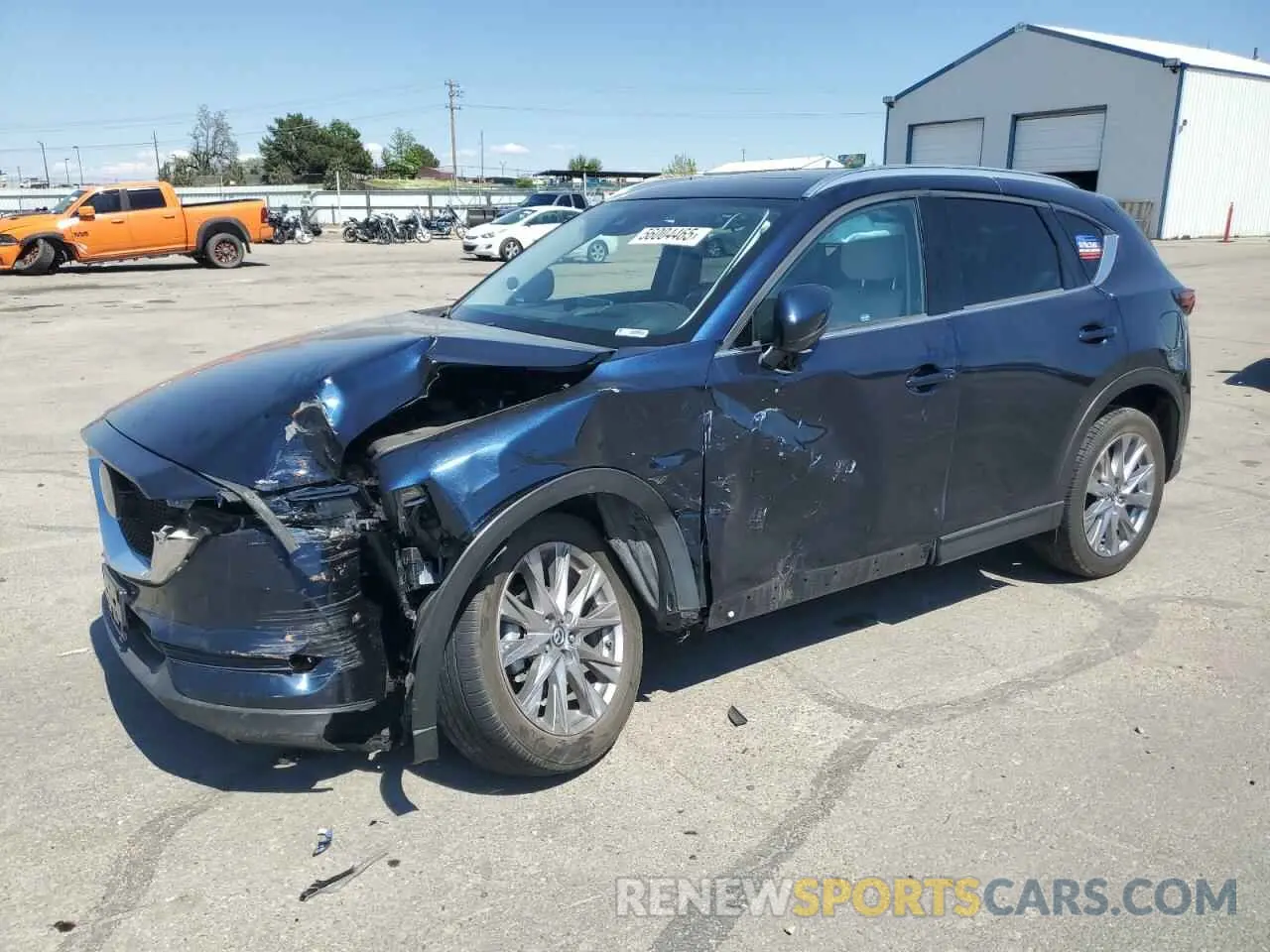 1 Photograph of a damaged car JM3KFBDMXK0538344 MAZDA CX-5 2019