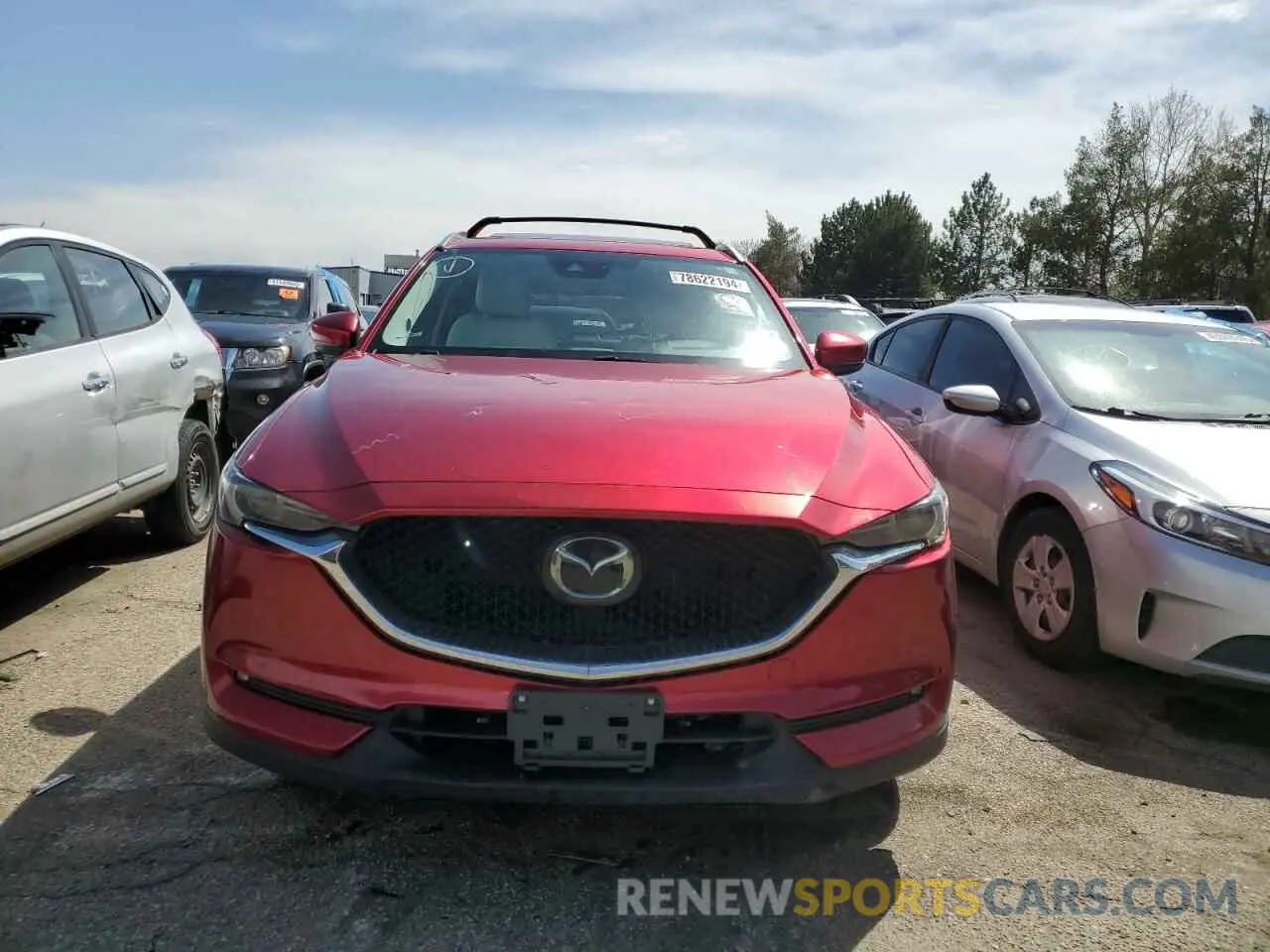 5 Photograph of a damaged car JM3KFBDMXK0640047 MAZDA CX-5 2019