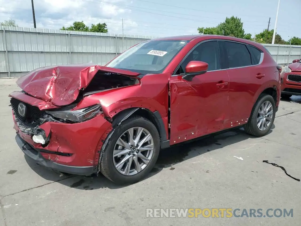 1 Photograph of a damaged car JM3KFBDMXK0679589 MAZDA CX-5 2019