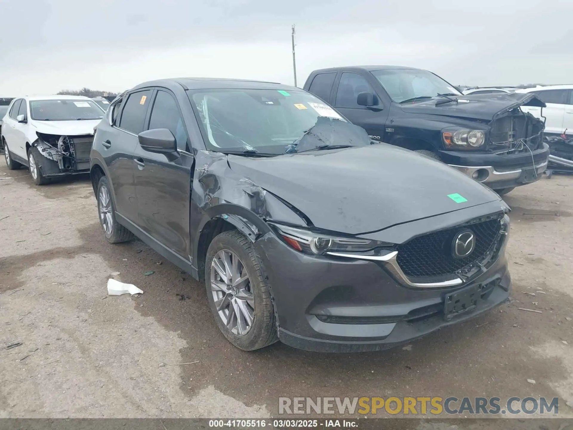 1 Photograph of a damaged car JM3KFBDY2K0583264 MAZDA CX-5 2019