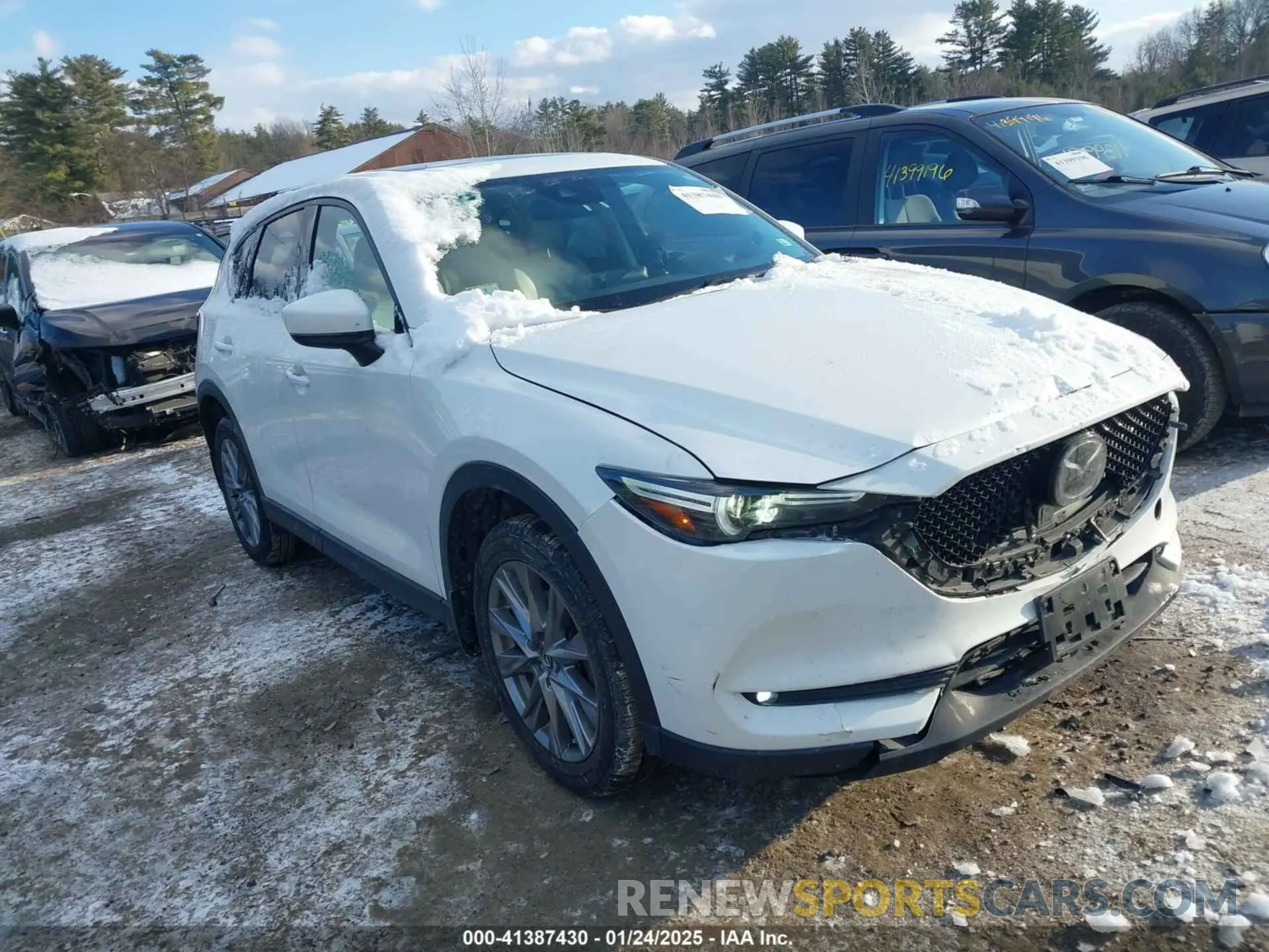 1 Photograph of a damaged car JM3KFBDY2K0606557 MAZDA CX-5 2019