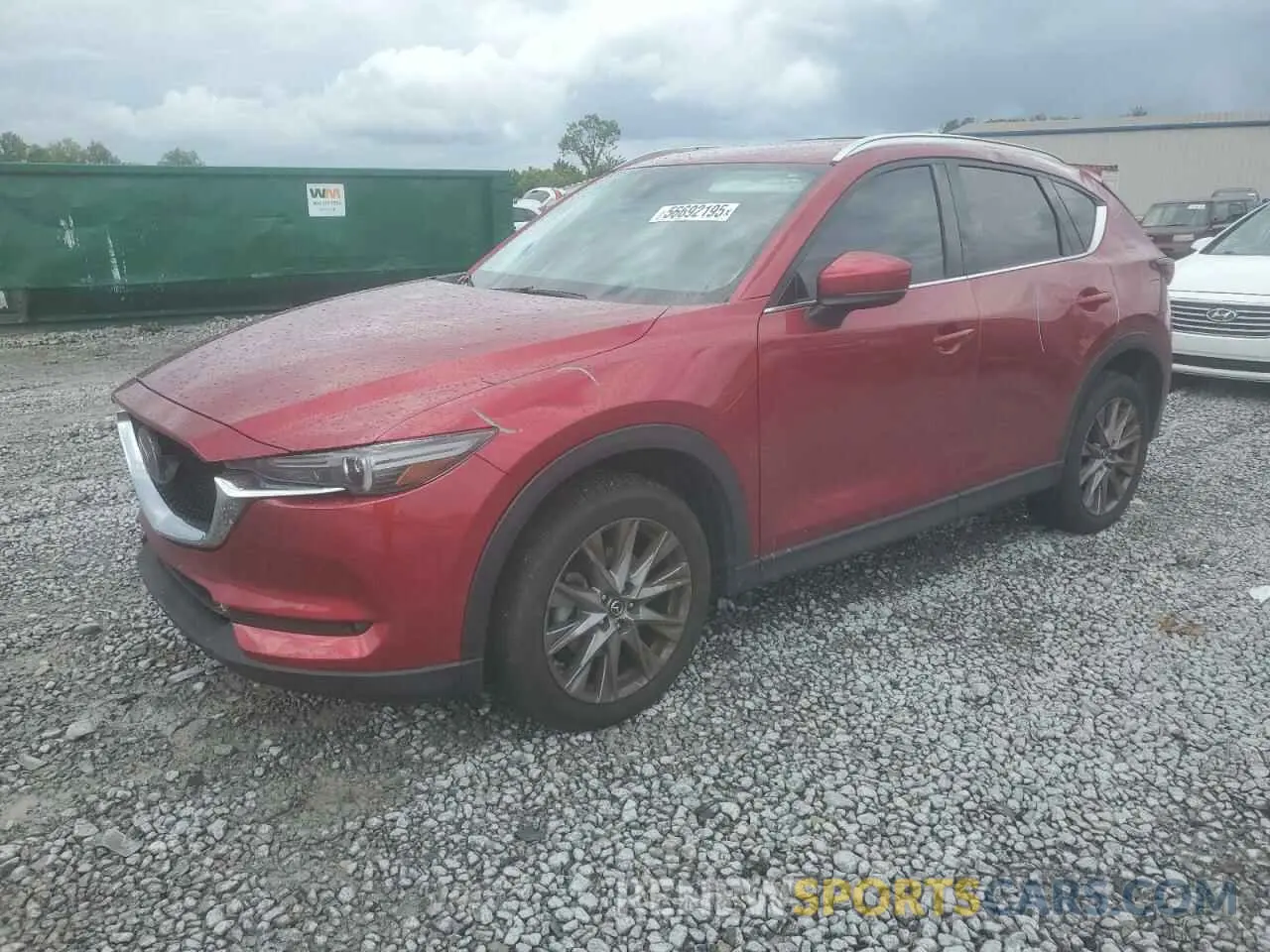 1 Photograph of a damaged car JM3KFBDY6K0576589 MAZDA CX-5 2019