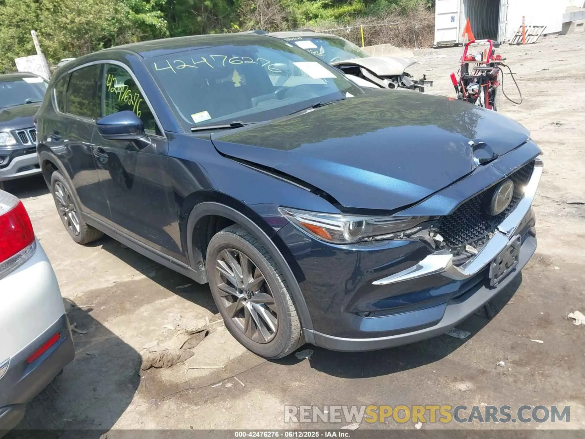 1 Photograph of a damaged car JM3KFBEY0K0616969 MAZDA CX-5 2019