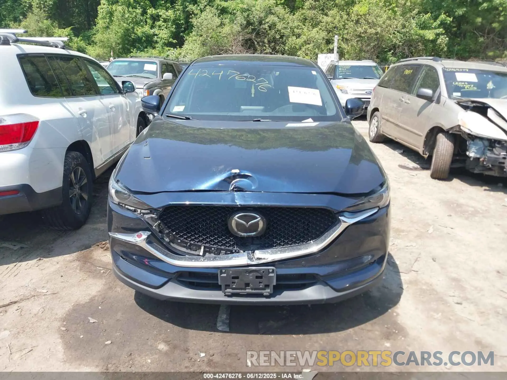 12 Photograph of a damaged car JM3KFBEY0K0616969 MAZDA CX-5 2019